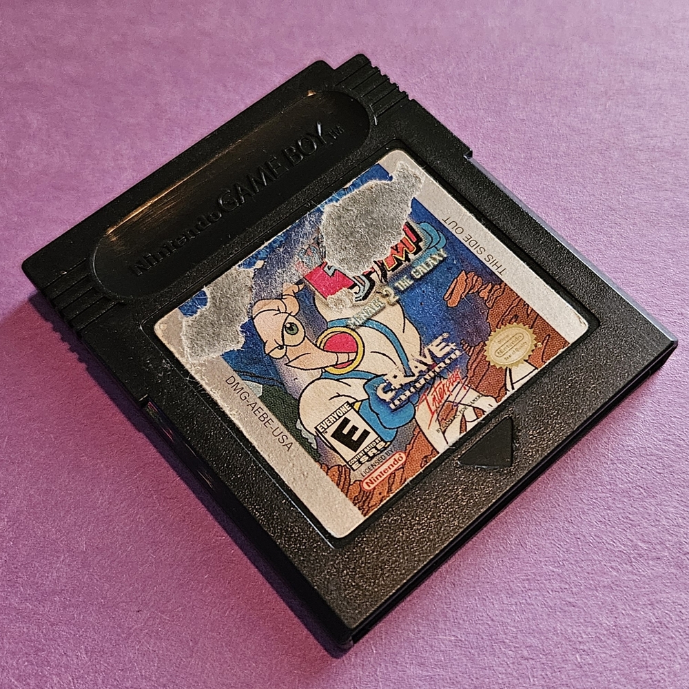 Earthworm Jim: Menace 2 the Galaxy (Game Boy -- Loose)